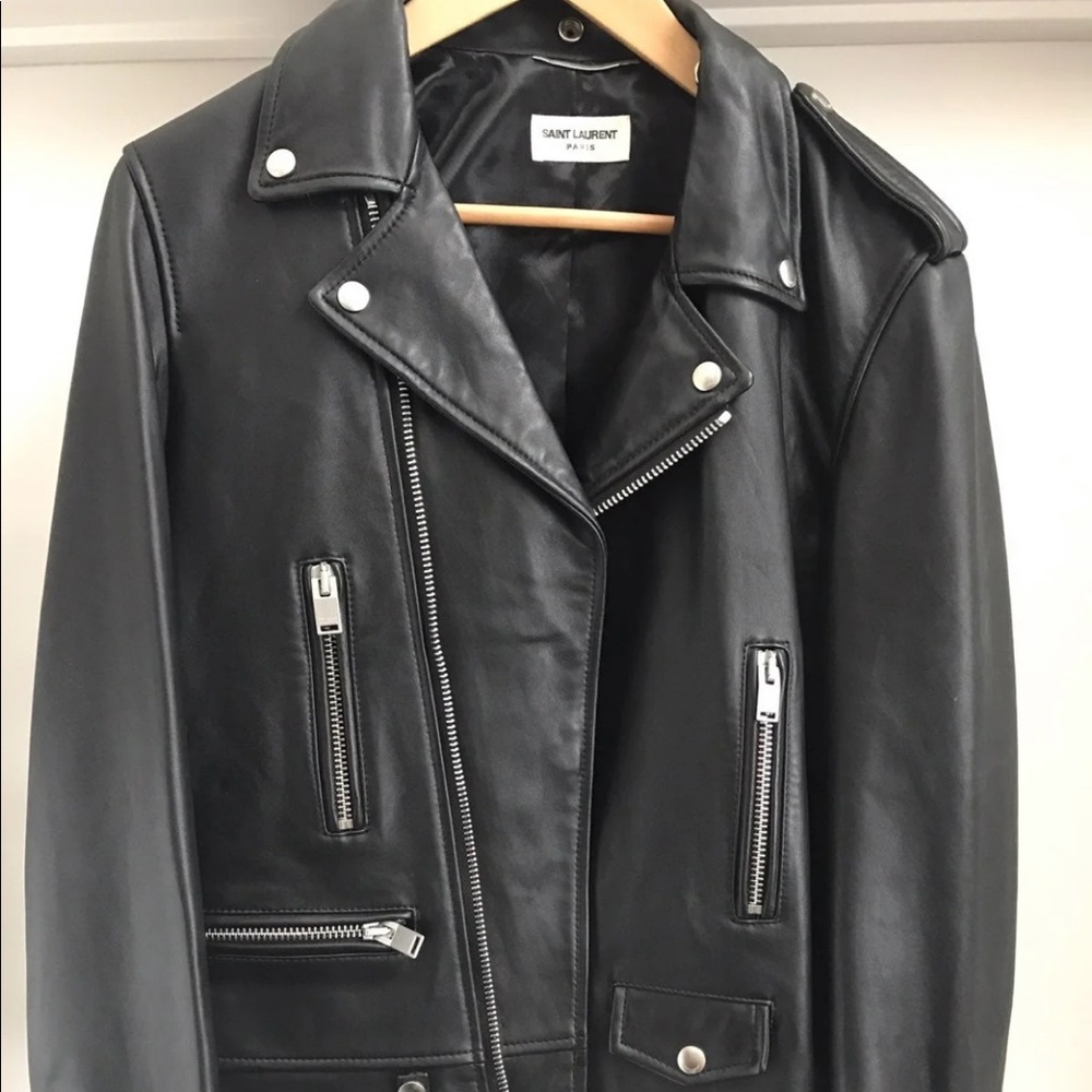 Yves Saint Laurent motorcycle jacket